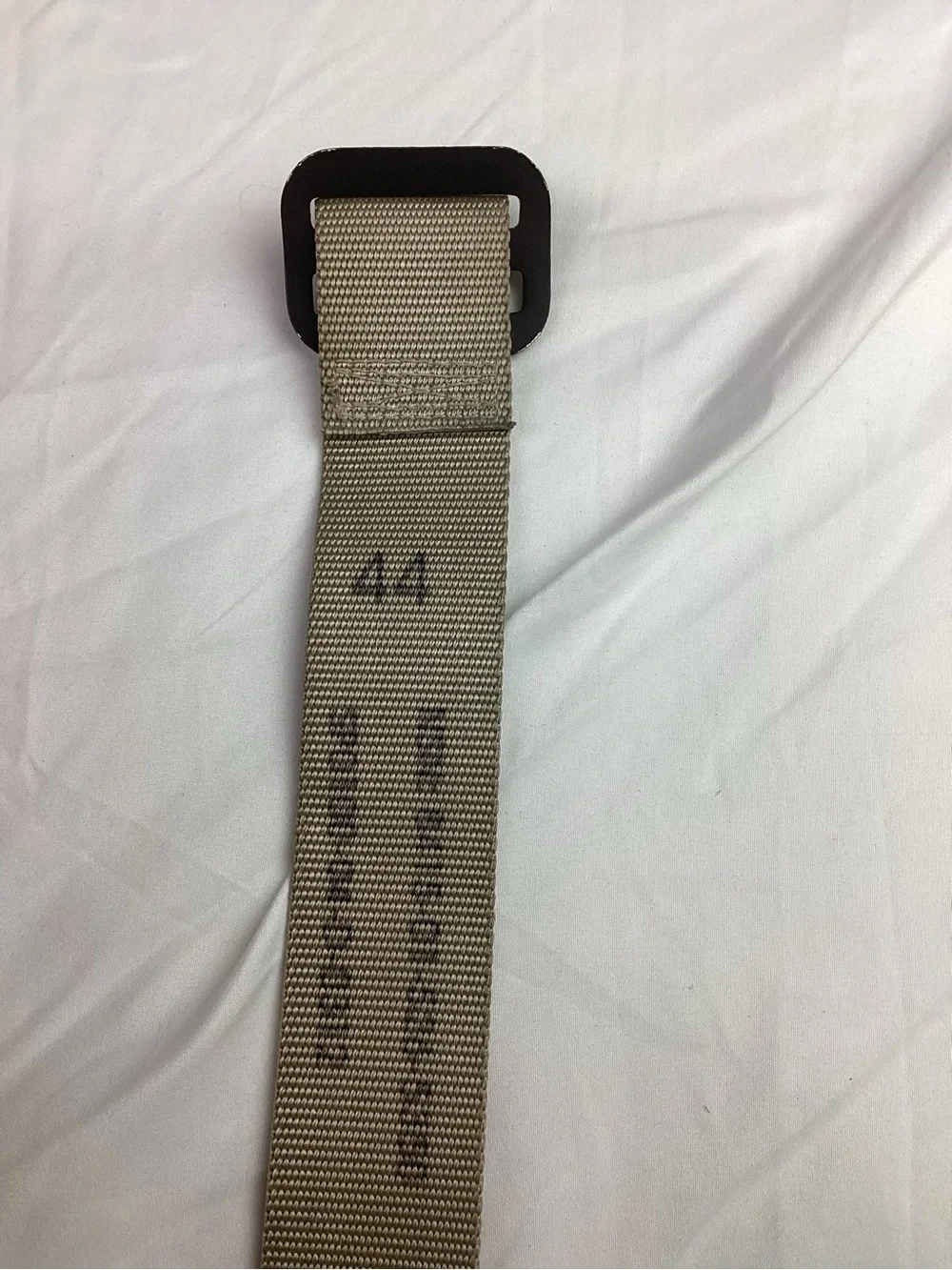Men's Casual Webbing Belt in Beige
